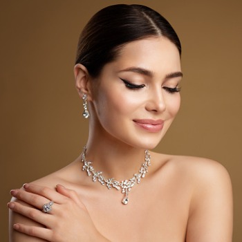 Diamond necklaces